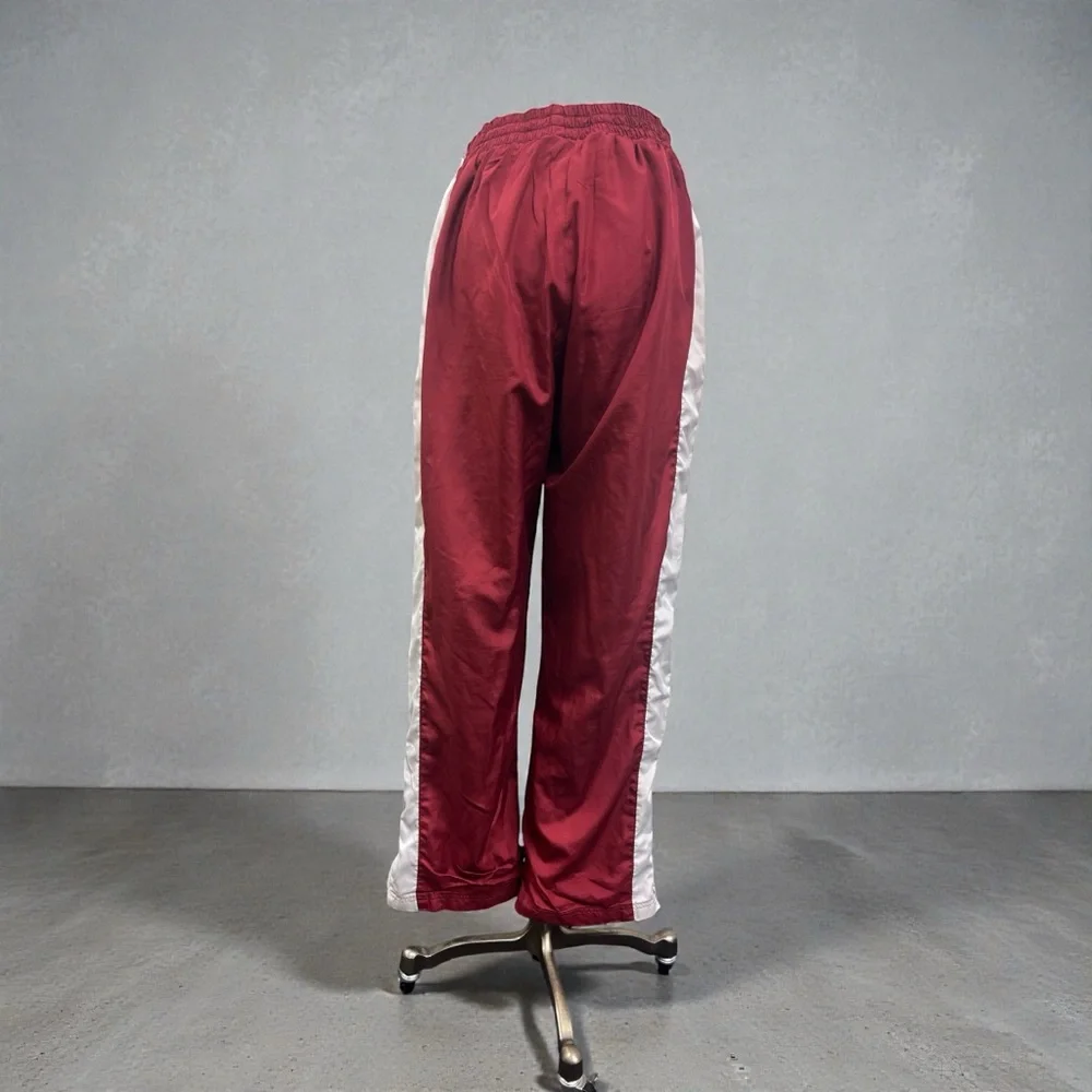 OU Maroon Sweatpants with White Accents